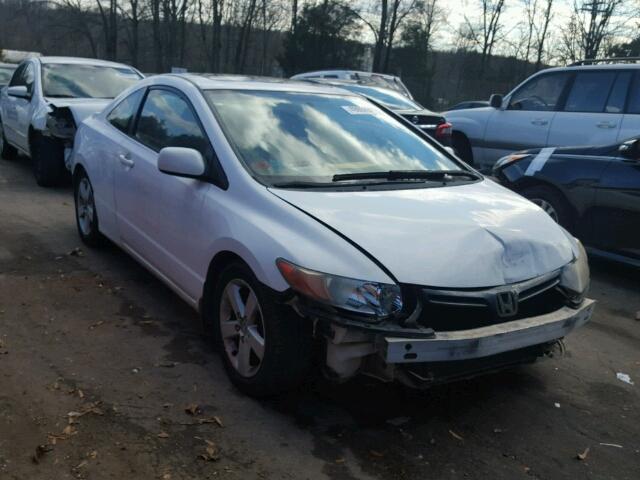 2HGFG12826H548523 - 2006 HONDA CIVIC EX WHITE photo 1