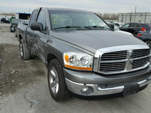 1D7HA182X6J152548 - 2006 DODGE RAM 1500 S GRAY photo 1