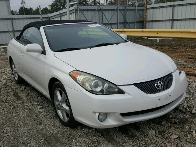 4T1FA38P65U064565 - 2005 TOYOTA CAMRY SOLA WHITE photo 1