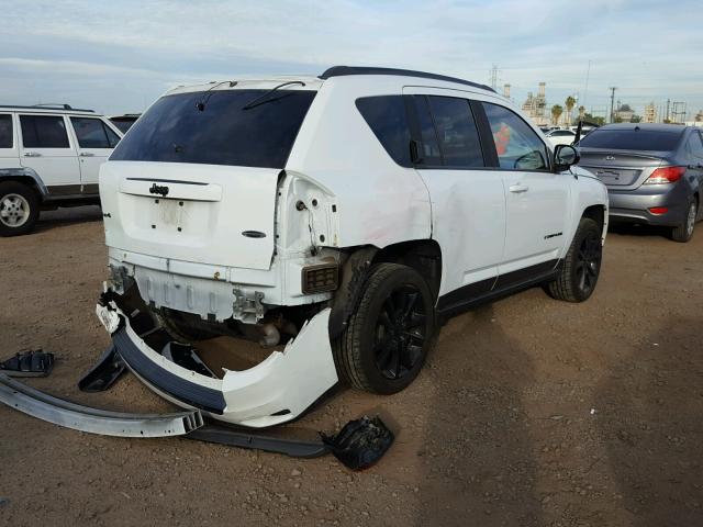 1C4NJDBB3FD304448 - 2015 JEEP COMPASS SP 白色 照片 4