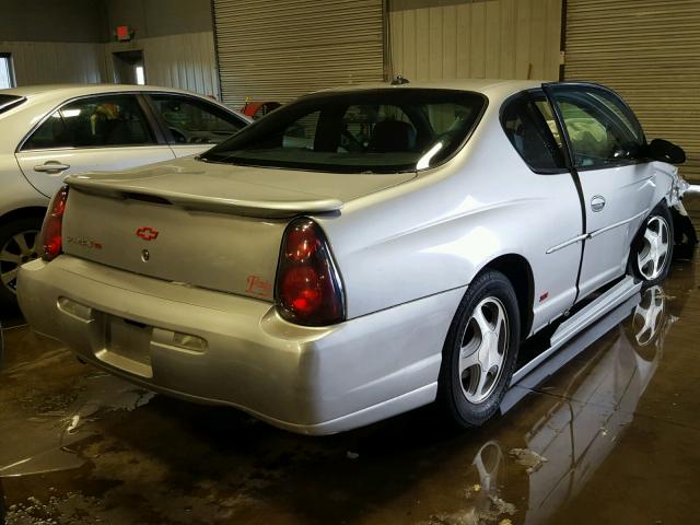 2G1WX15K649214422 - 2004 CHEVROLET MONTE CARL SILVER photo 4