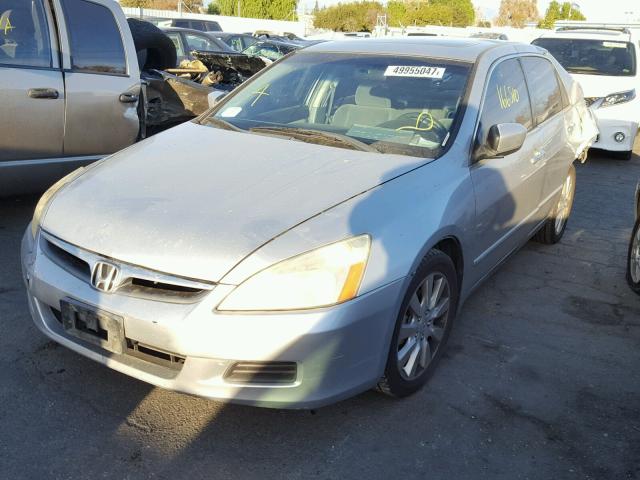 1HGCM66306A044493 - 2006 HONDA ACCORD LX SILVER photo 2