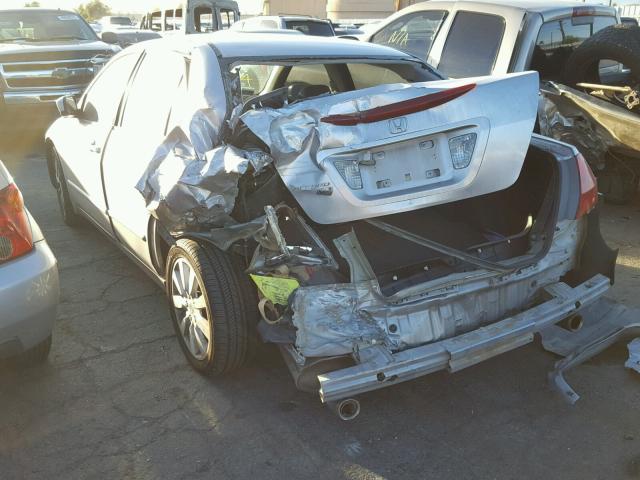 1HGCM66306A044493 - 2006 HONDA ACCORD LX SILVER photo 3