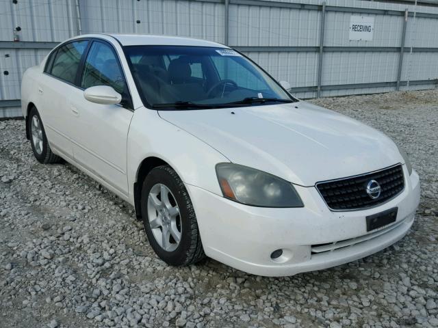 1N4AL11D36C144481 - 2006 NISSAN ALTIMA S WHITE photo 1