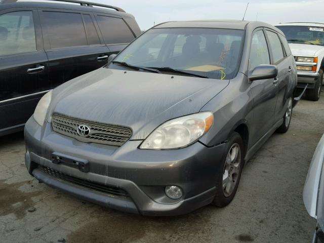 2T1KR30E87C659763 - 2007 TOYOTA COROLLA MA GRAY photo 2