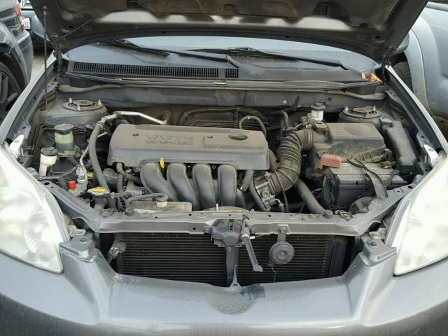 2T1KR30E87C659763 - 2007 TOYOTA COROLLA MA GRAY photo 7