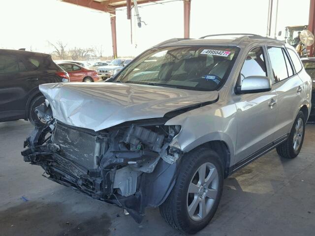 5NMSH13E37H067071 - 2007 HYUNDAI SANTA FE S Silber Foto 2