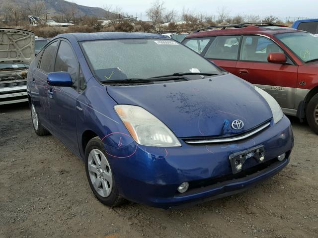 JTDKB20U587708121 - 2008 TOYOTA PRIUS BLUE photo 1