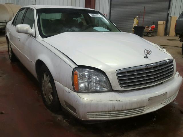 1G6KD54Y25U128804 - 2005 CADILLAC DEVILLE WHITE photo 1