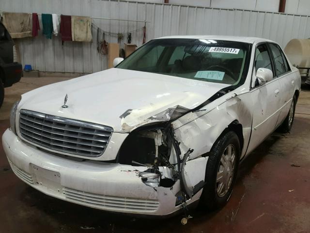 1G6KD54Y25U128804 - 2005 CADILLAC DEVILLE WHITE photo 2