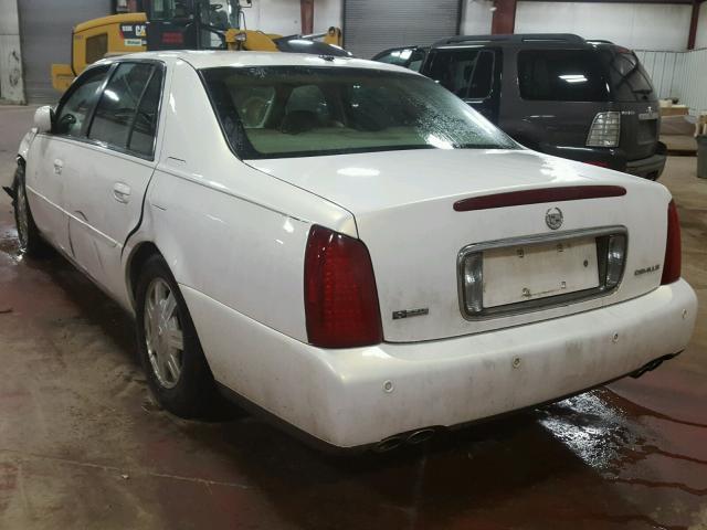 1G6KD54Y25U128804 - 2005 CADILLAC DEVILLE WHITE photo 3