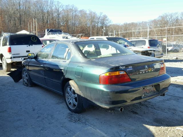 19UUA5664YA007032 - 2000 ACURA 3.2TL GREEN photo 3