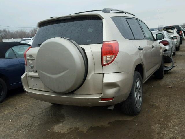 JTMZD33V885100723 - 2008 TOYOTA RAV4 TAN photo 4