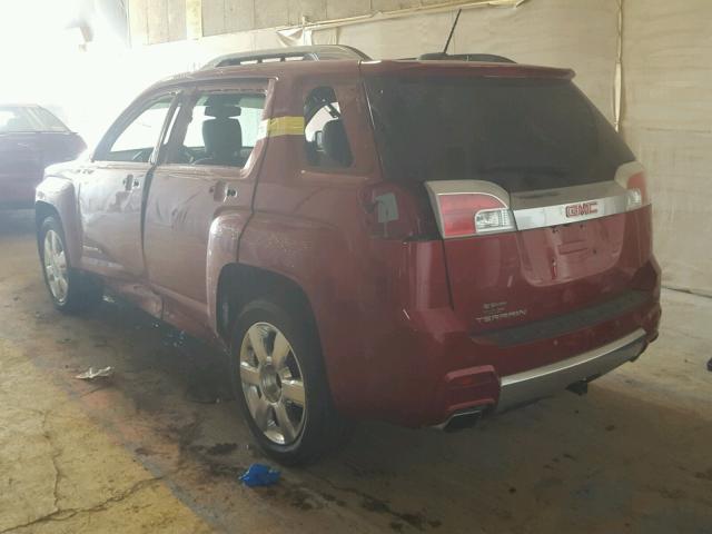 2GKFLUE33F6303712 - 2015 GMC TERRAIN DE RED photo 3