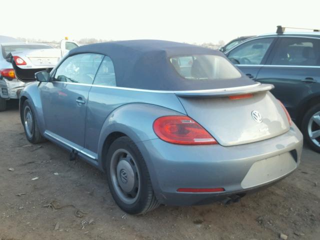 3VW517AT5GM823810 - 2016 VOLKSWAGEN BEETLE S/S 蓝色 照片 3