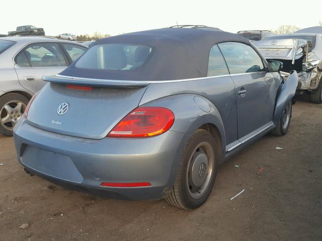 3VW517AT5GM823810 - 2016 VOLKSWAGEN BEETLE S/S 蓝色 照片 4