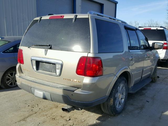 5LMFU28R24LJ13992 - 2004 LINCOLN NAVIGATOR GOLD photo 4