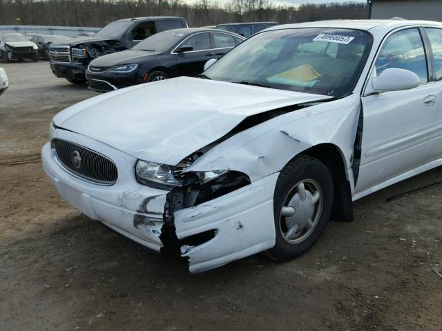 1G4HP54K4Y4190120 - 2000 BUICK LESABRE CU WHITE photo 9