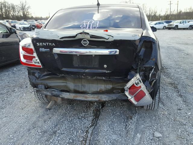 3N1AB6AP0CL781660 - 2012 NISSAN SENTRA 2.0 BLACK photo 9