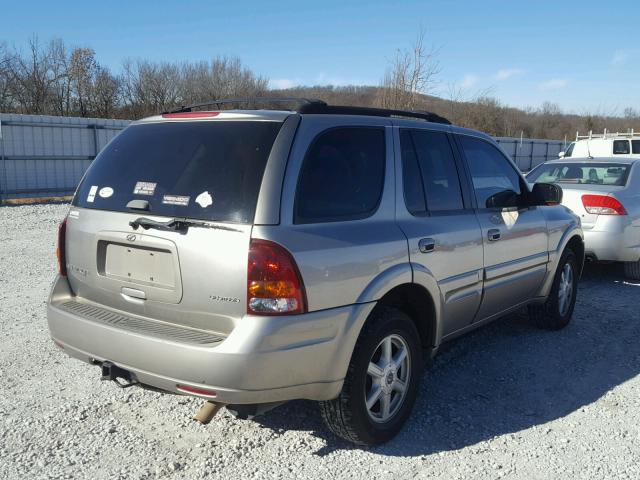 1GHDT13S922101924 - 2002 OLDSMOBILE BRAVADA SILVER photo 4