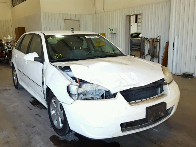 1G1ZT61846F295639 - 2006 CHEVROLET MALIBU MAX WHITE photo 1