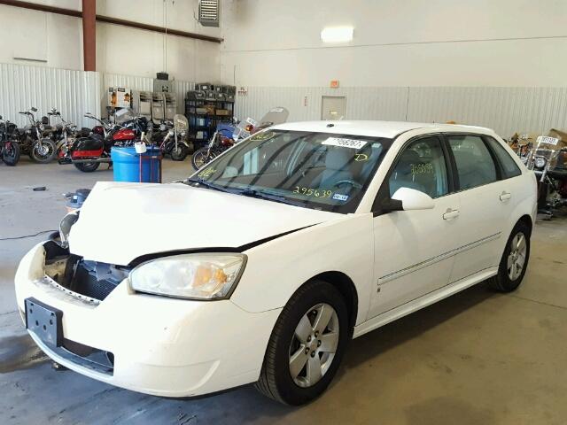 1G1ZT61846F295639 - 2006 CHEVROLET MALIBU MAX WHITE photo 2