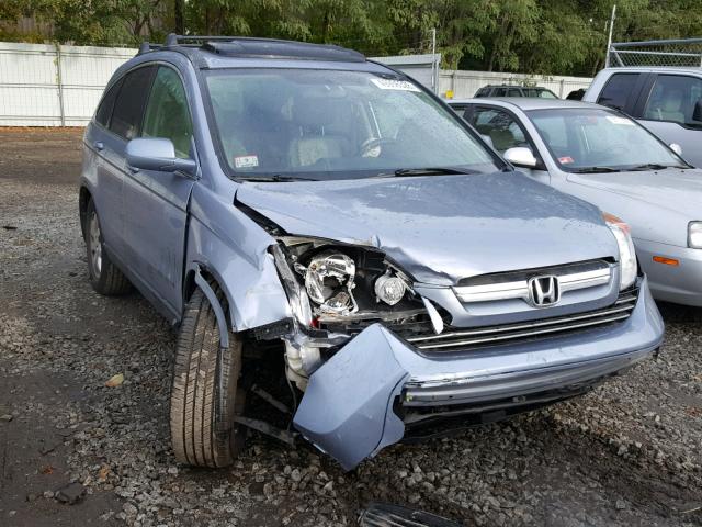 JHLRE48718C056978 - 2008 HONDA CR-V EXL BLUE photo 1