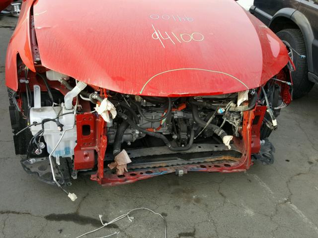 JTHKD5BHXE2181230 - 2014 LEXUS CT 200 RED photo 9