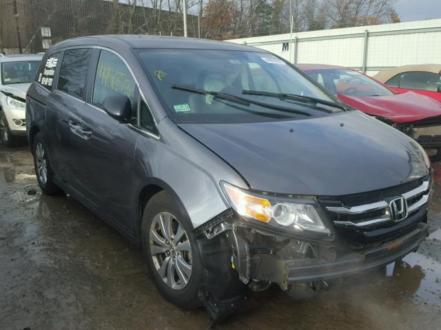 5FNRL5H46GB125132 - 2016 HONDA ODYSSEY EX GRAY photo 1