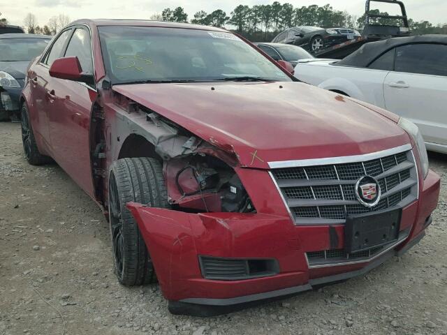 1G6DF577X90111252 - 2009 CADILLAC CTS RED photo 1