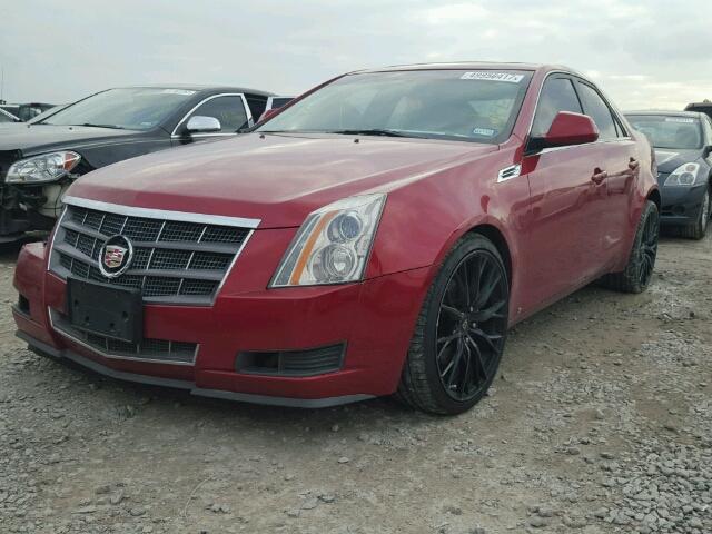 1G6DF577X90111252 - 2009 CADILLAC CTS RED photo 2