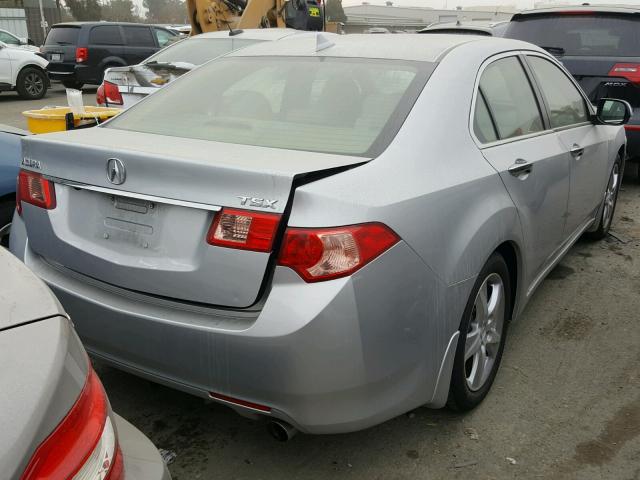JH4CU2F63CC027171 - 2012 ACURA TSX TECH SILVER photo 4