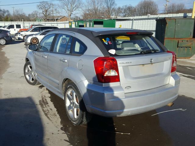 1B3HB78K87D198889 - 2007 DODGE CALIBER R/ SILVER photo 3