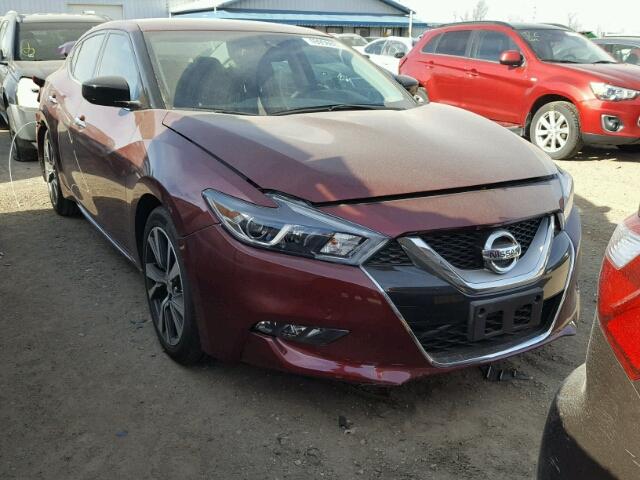 1N4AA6APXHC420171 - 2017 NISSAN MAXIMA 3.5 MAROON photo 1