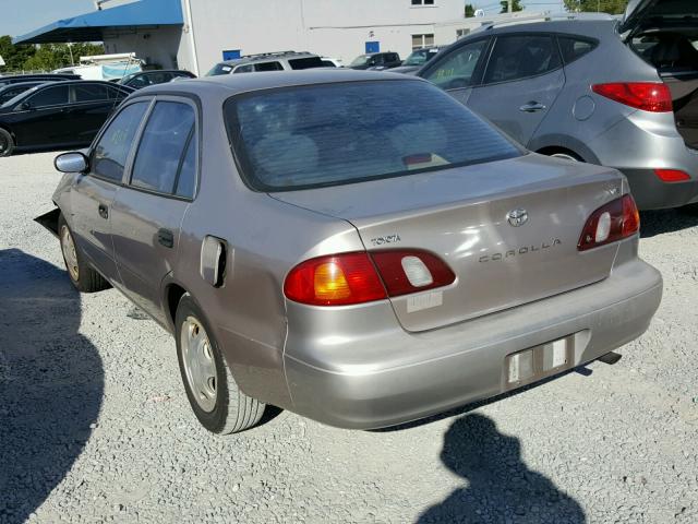 1NXBR12E4XZ253463 - 1999 TOYOTA COROLLA VE BEIGE photo 3