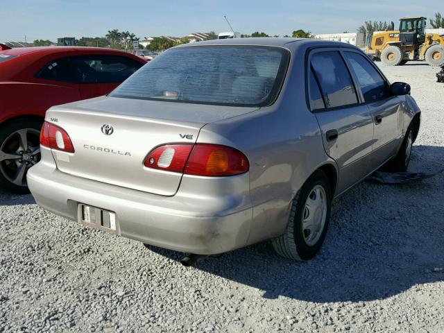 1NXBR12E4XZ253463 - 1999 TOYOTA COROLLA VE BEIGE photo 4