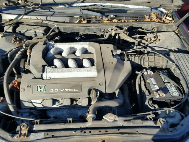 1HGCG16552A005050 - 2002 HONDA ACCORD EX BLACK photo 7