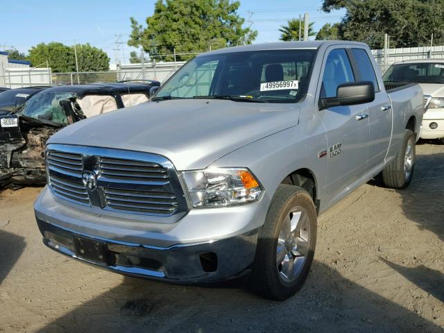 1C6RR7GT0GS294091 - 2016 RAM 1500 SLT SILVER photo 2