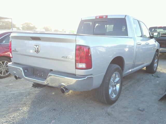 1C6RR7GT0GS294091 - 2016 RAM 1500 SLT SILVER photo 4