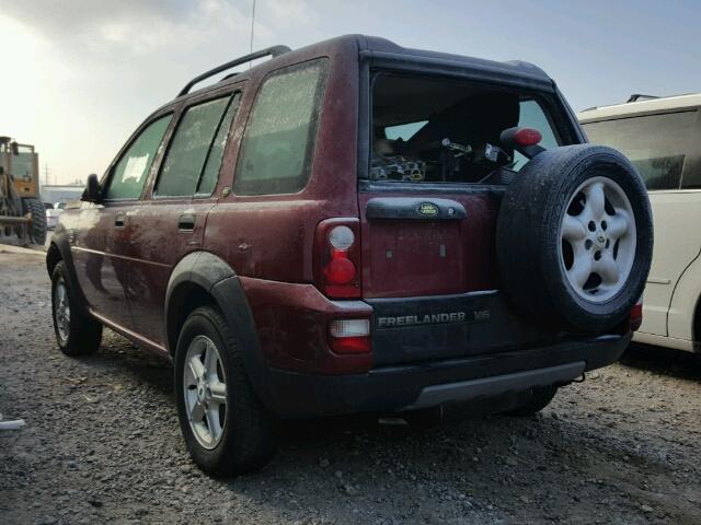 SALNY22215A462067 - 2005 LAND ROVER FREELANDER RED photo 3