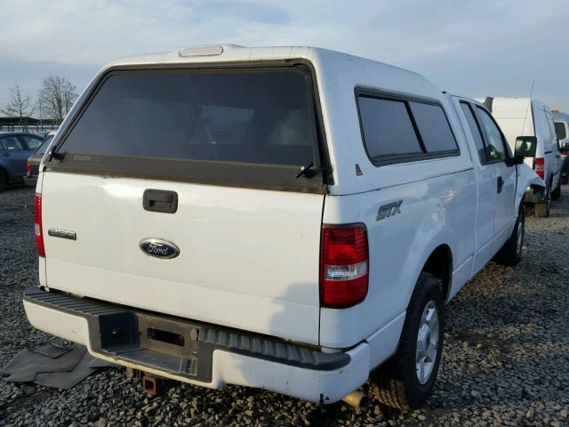 1FTRX12W64FA02350 - 2004 FORD F150 WHITE photo 4