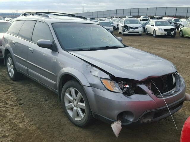 4S4BP62CX87300206 - 2008 SUBARU OUTBACK 2. GRAY photo 1