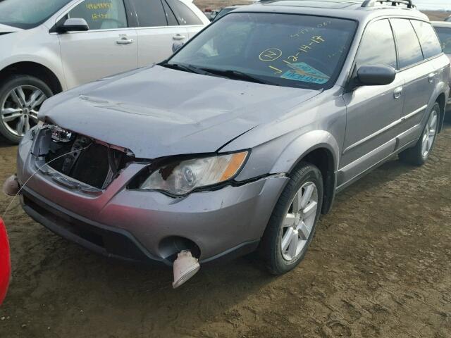 4S4BP62CX87300206 - 2008 SUBARU OUTBACK 2. GRAY photo 2