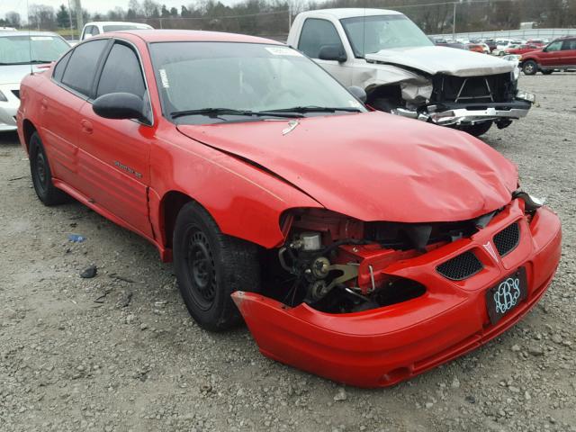 1G2NF52F42C152419 - 2002 PONTIAC GRAND AM S RED photo 1