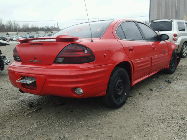 1G2NF52F42C152419 - 2002 PONTIAC GRAND AM S 红色 照片 4