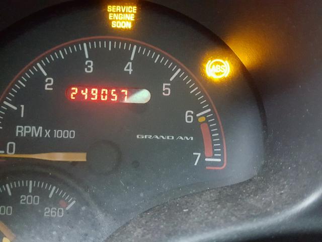 1G2NF52F42C152419 - 2002 PONTIAC GRAND AM S 红色 照片 8