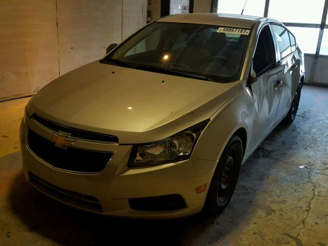 1G1PA5SH6D7231826 - 2013 CHEVROLET CRUZE LS BEIGE photo 2