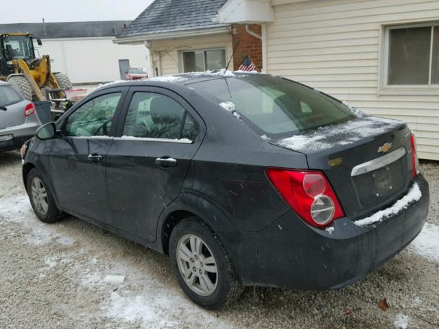 1G1JC5SH7F4106368 - 2015 CHEVROLET SONIC LT GRAY photo 3