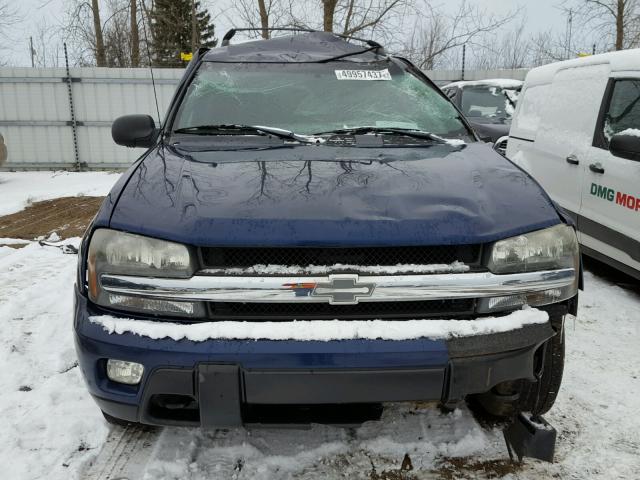 1GNDT13SX32311687 - 2003 CHEVROLET TRAILBLAZE BLUE photo 9