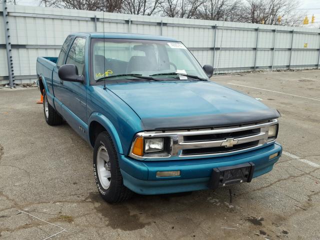 1GCCS19ZXS8183121 - 1995 CHEVROLET S TRUCK S1 TURQUOISE photo 1